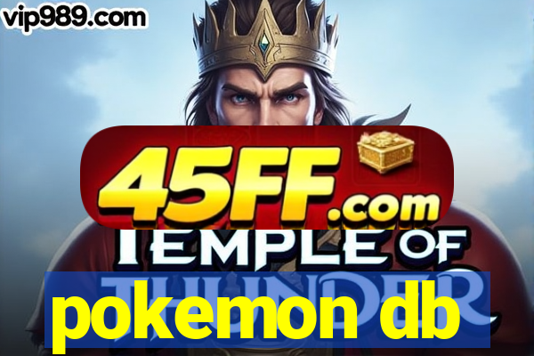 pokemon db